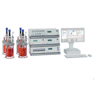 德國(guó)艾本德Eppendorf,DASGIP? Parallel Bioreactor System, 適用細(xì)胞培養(yǎng)，最大 50?sL/h 通氣, 12 罐體系統(tǒng)，臺(tái)式罐體